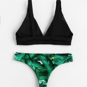 Palm Print Bikini
